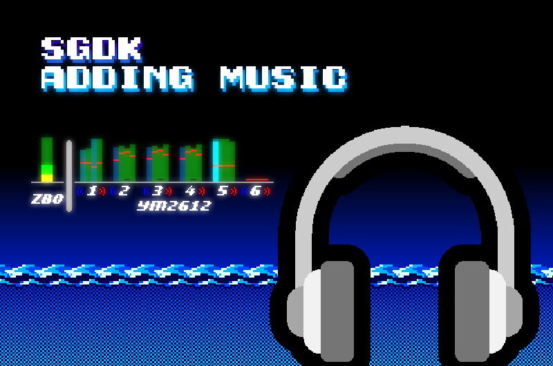 SGDK. Adding music.