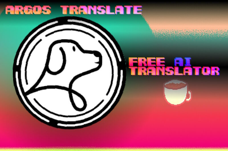 AI. Бесплатный переводчик Argos Translate.